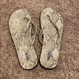Snake Skin Sandals